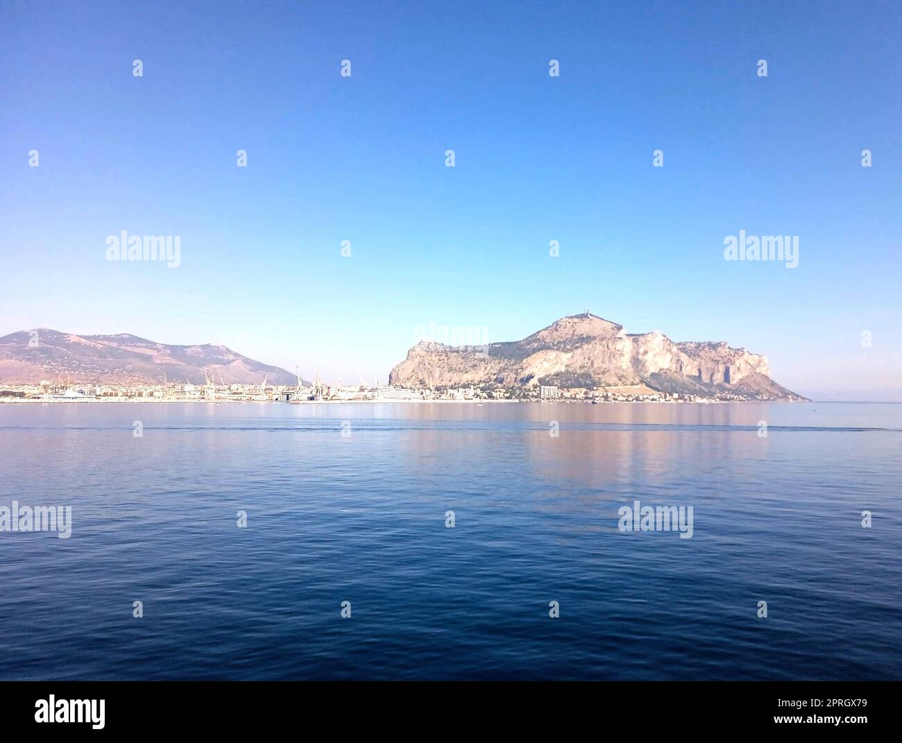 Vue panoramique sur la ville de Cagliari en Sardaigne Banque D'Images