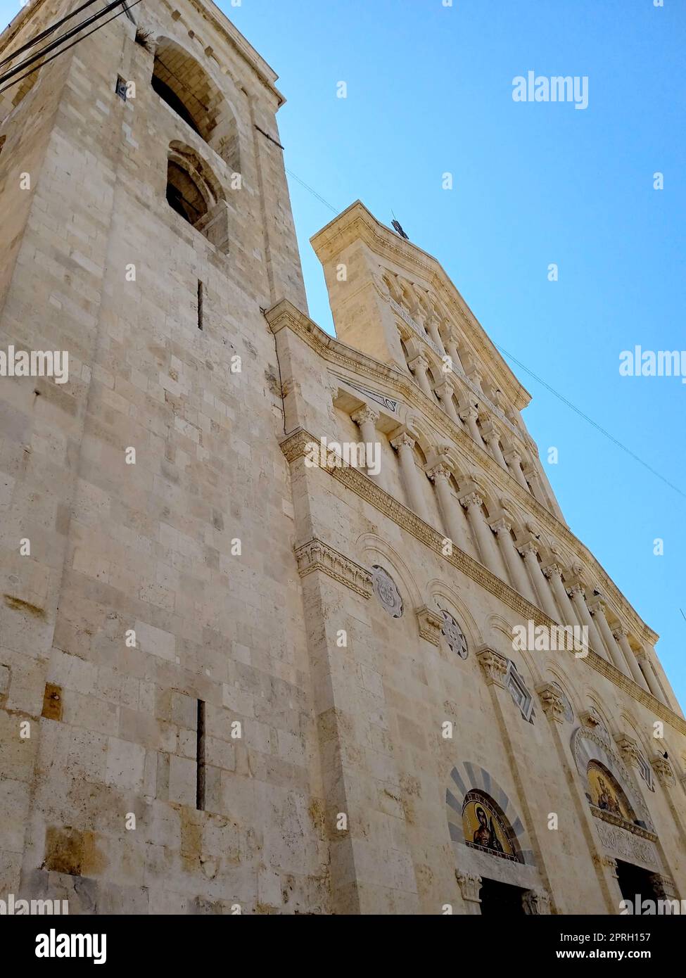 Cathédrale de la ville de Cagliari en Sardaigne Banque D'Images