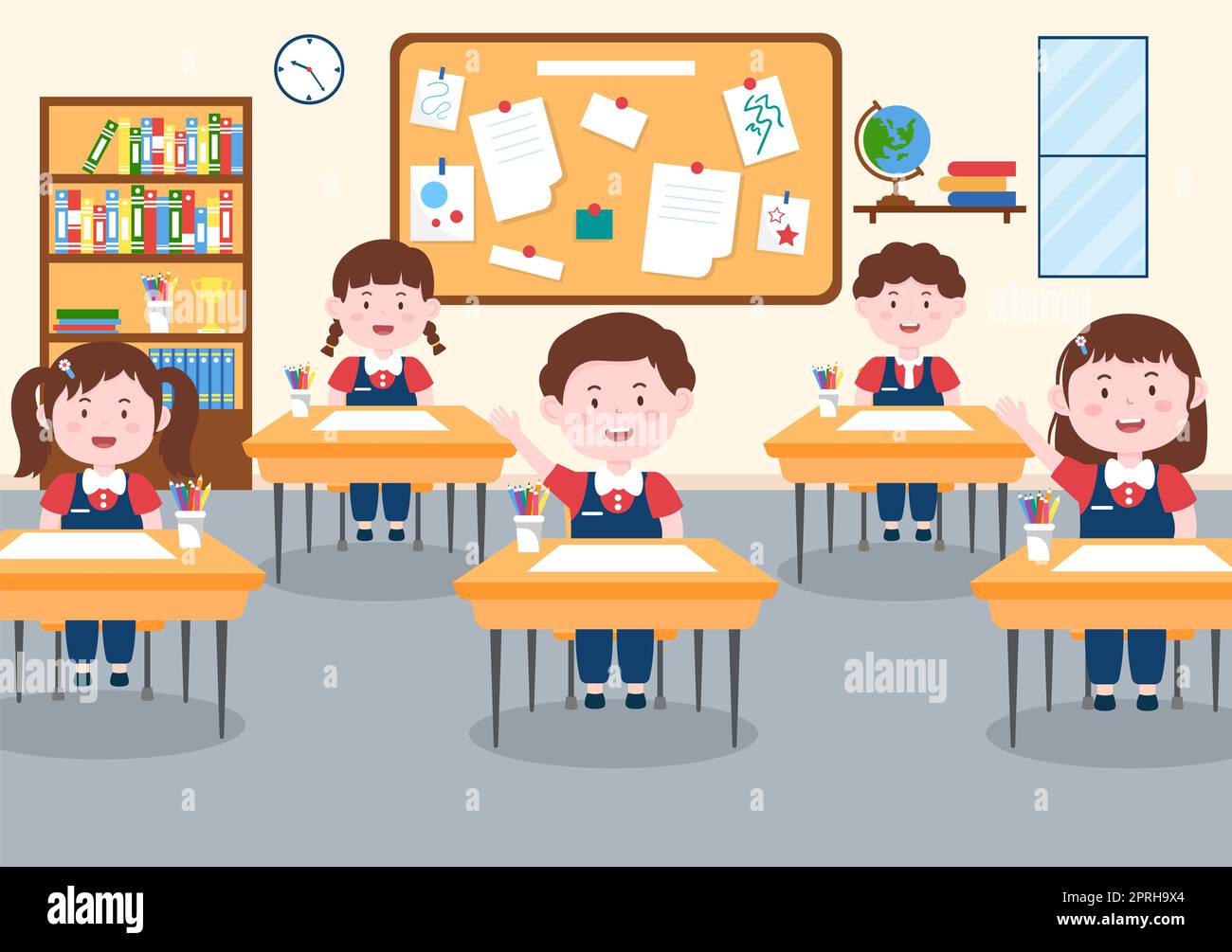 cole Primaire Avec De Jolis Petits l ves tudiant Dans La Salle De cole-primaire-avec-de-jolis-petits-l-ves-tudiant-dans-la-salle-de