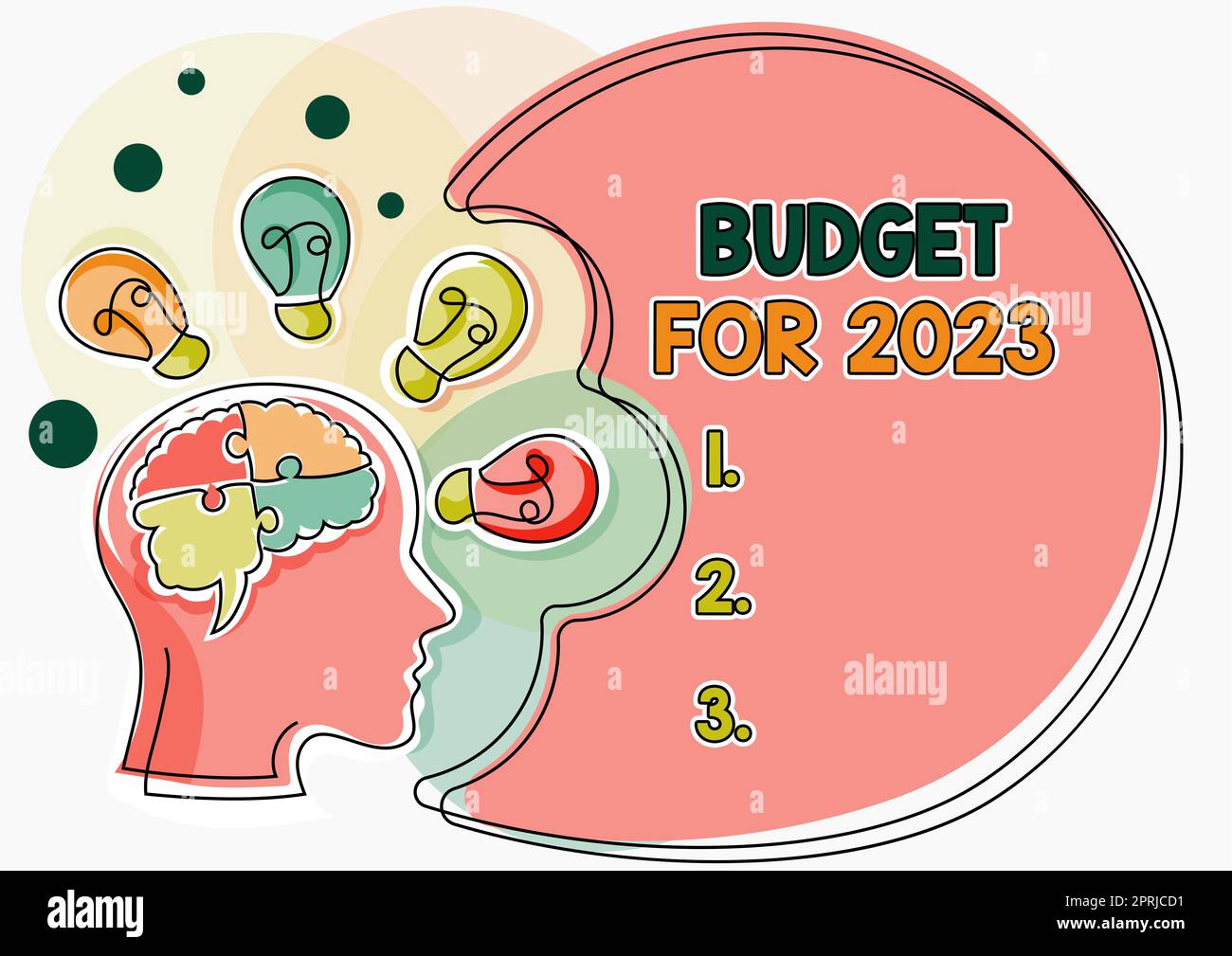 Signature manuscrite Budget pour 2023An estimations écrites des recettes et des dépenses pour 2023. Concept d'entreprise une estimation écrite des recettes et des dépenses pour 2023 Banque D'Images