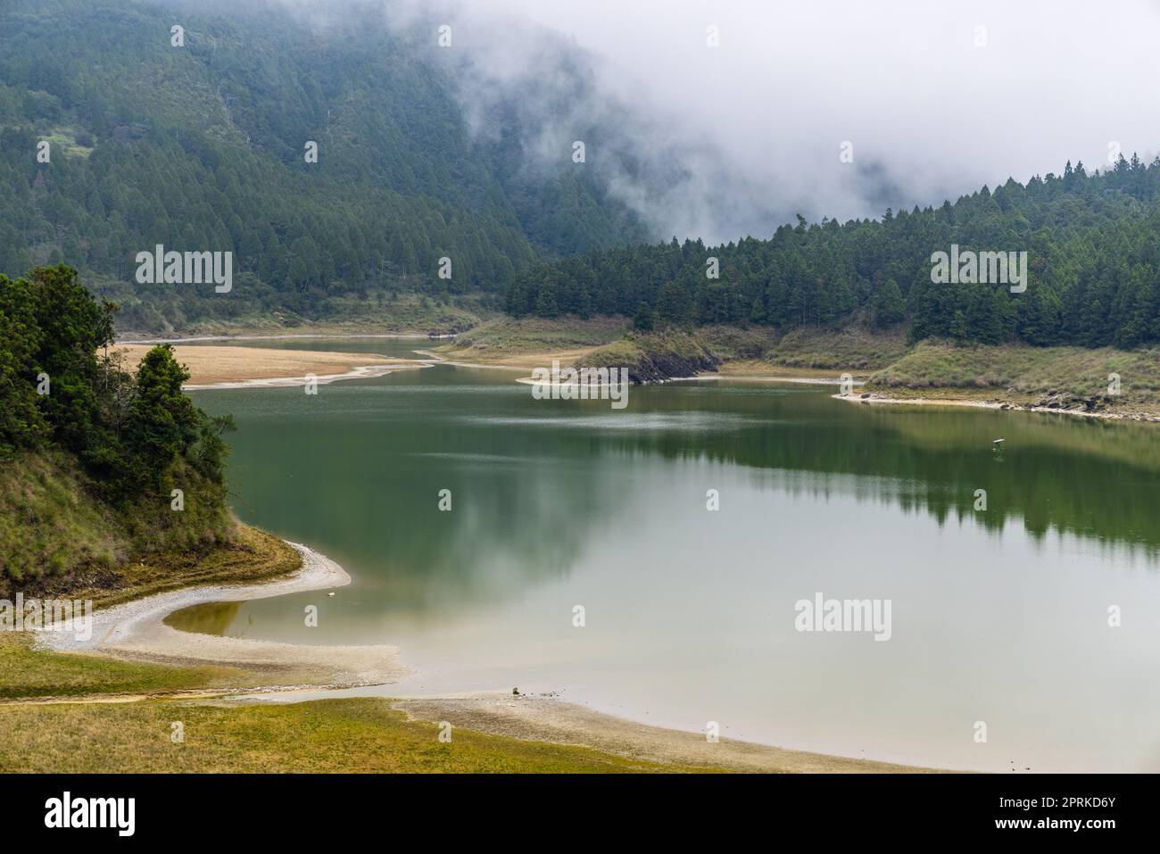 Lac Cueifong à Yilan de Taiwan Banque D'Images