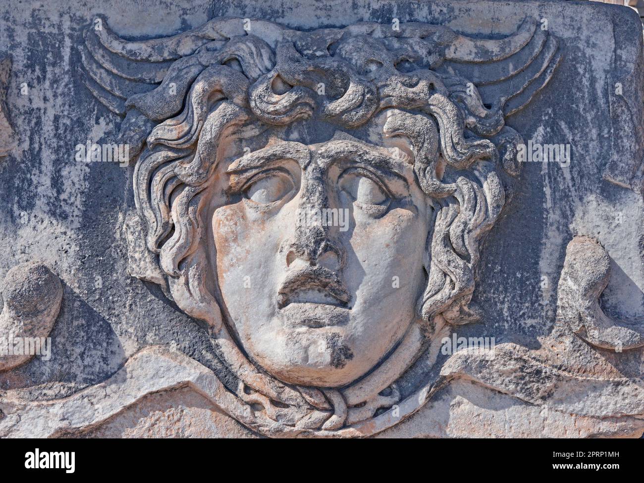 Apollon. Le Temple d'Apollon à Didyma, Turquie Banque D'Images