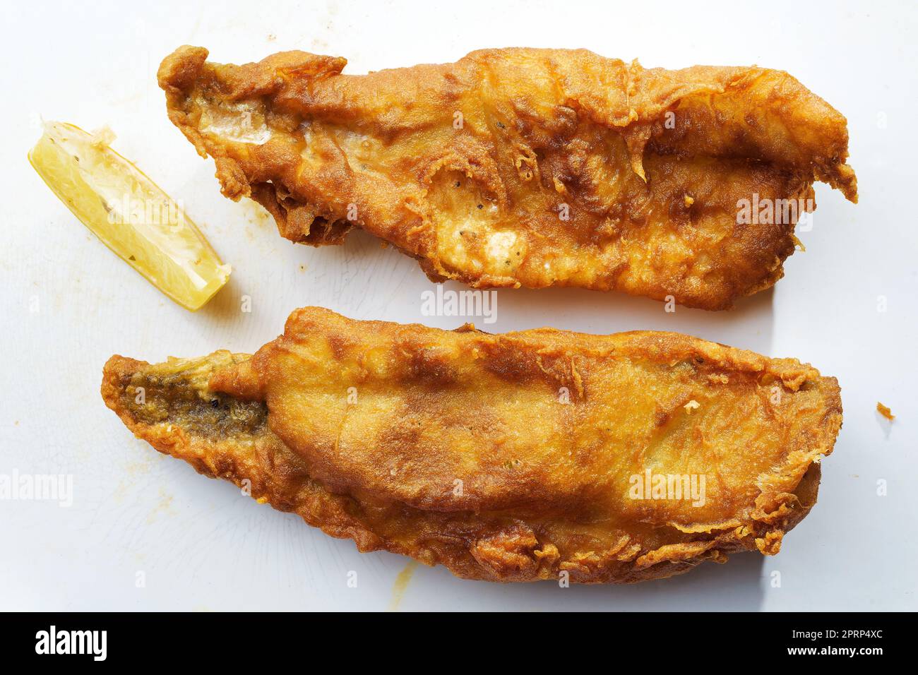 fish and chips anglais doré Banque D'Images
