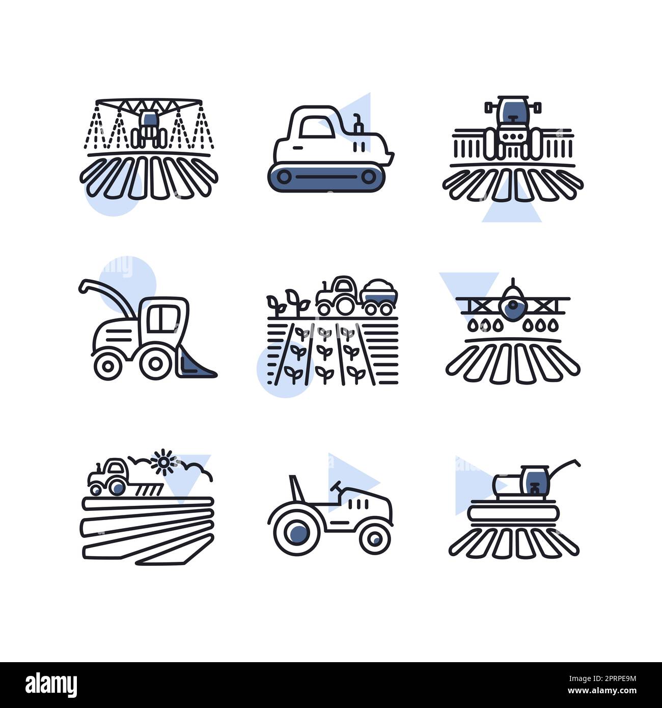 Icône champ de ferme. Panneau de transport agricole Illustration de Vecteur