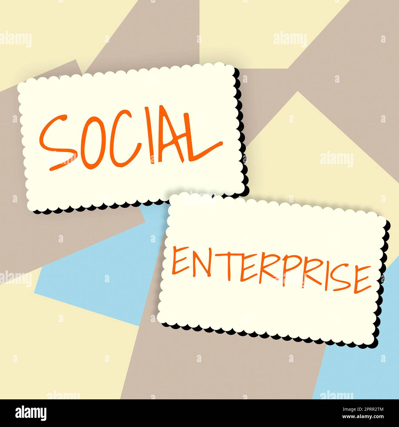 Affiche textuelle montrant social EnterpriseBusiness qui fait de l'argent d'une manière socialement responsable. Business concept Business qui fait de l'argent d'une manière socialement responsable Banque D'Images