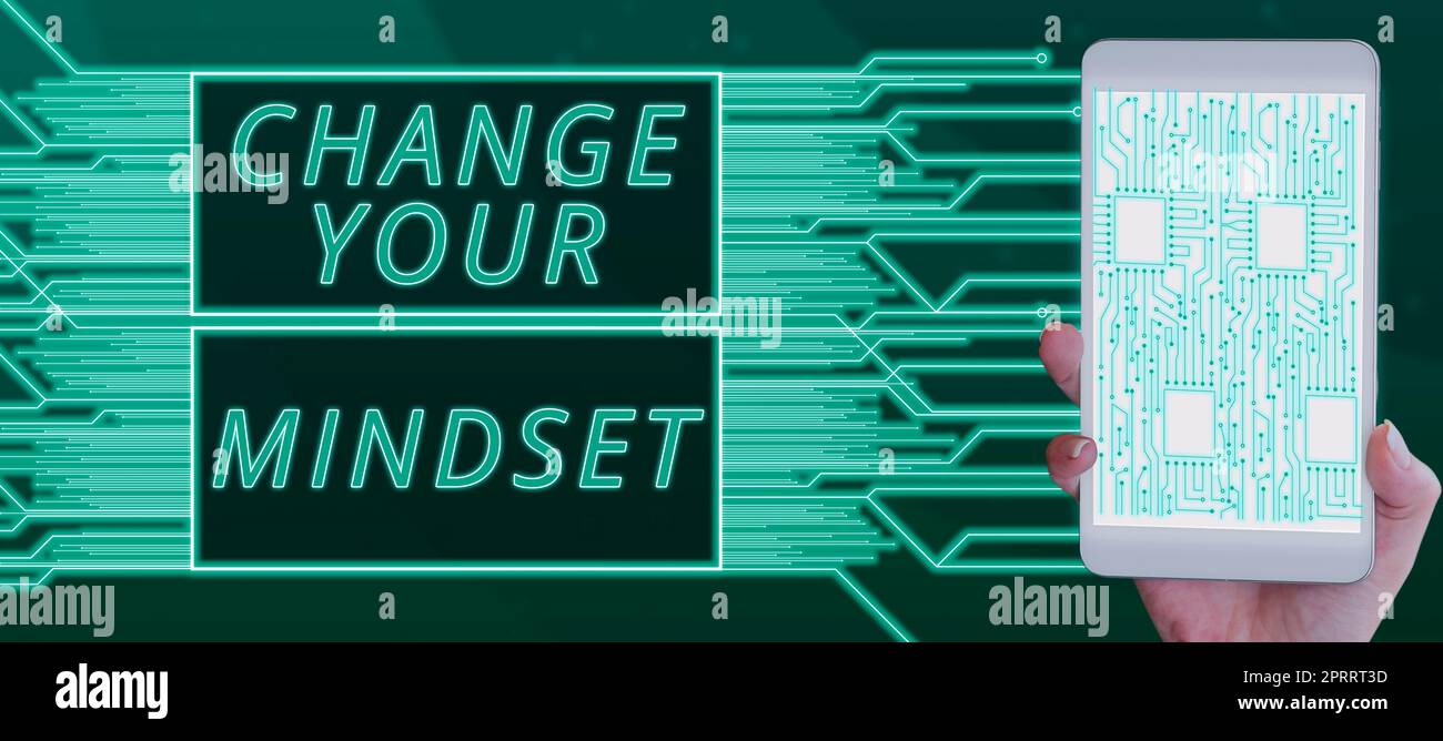 Texte d'écriture question Bull ou Bear Market. L'idée d'affaires de remplacer vos croyances façon de penser chemin mental Banque D'Images