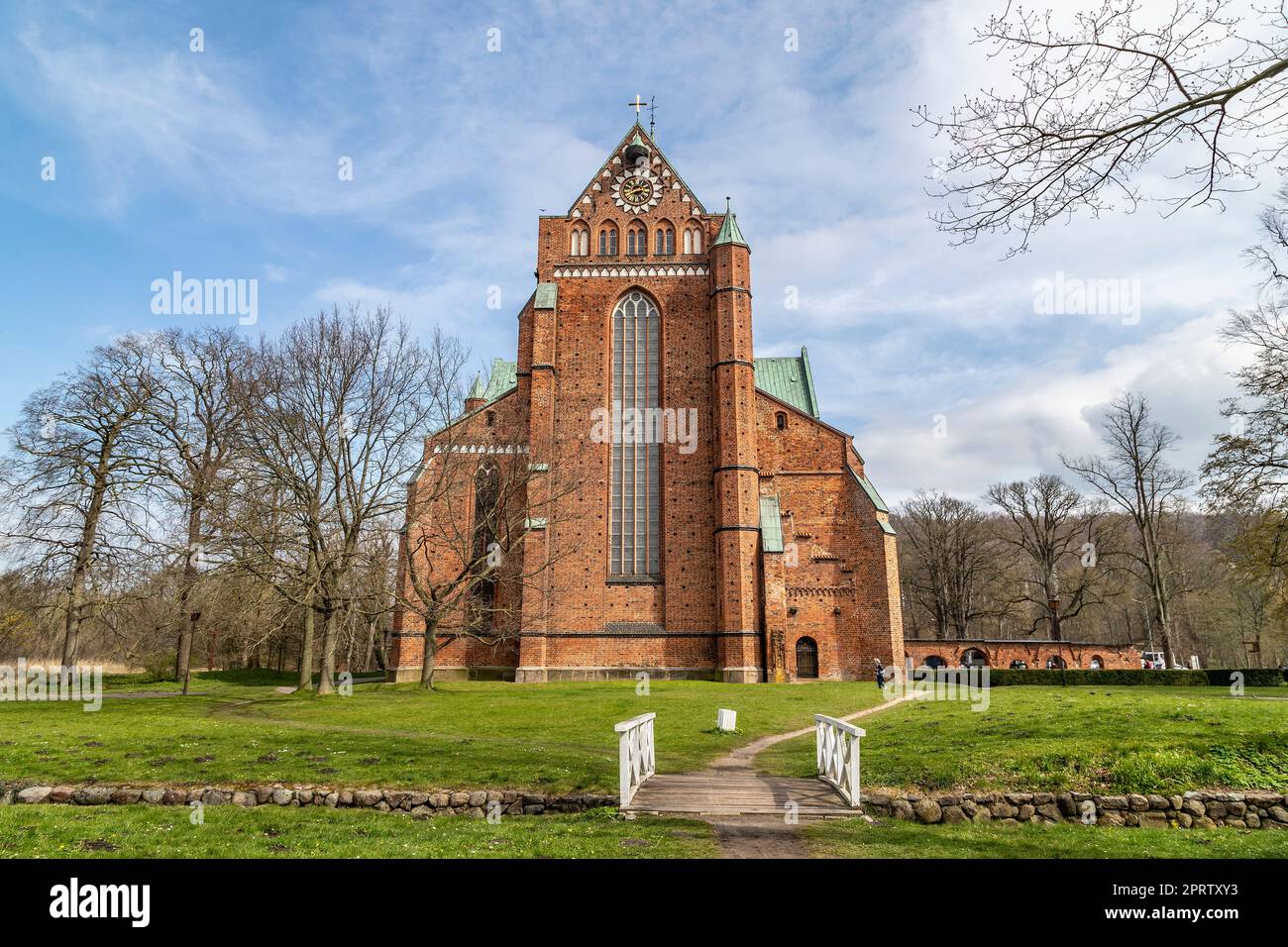 La cathédrale de Doberan la principale église luthérienne de Bad Doberan dans le Mecklembourg, dans le nord de l'Allemagne. Banque D'Images