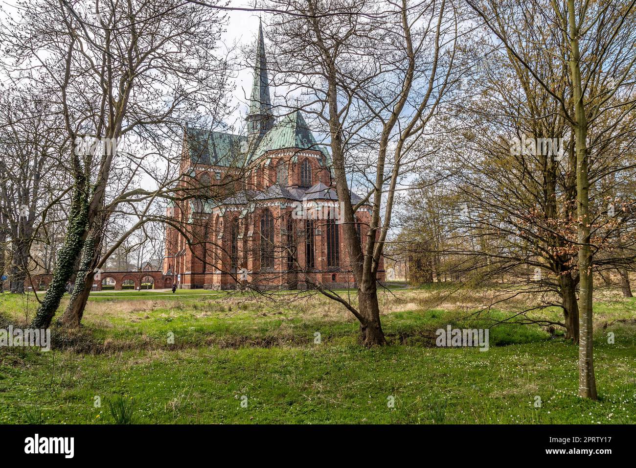 La cathédrale de Doberan la principale église luthérienne de Bad Doberan dans le Mecklembourg, dans le nord de l'Allemagne. Banque D'Images