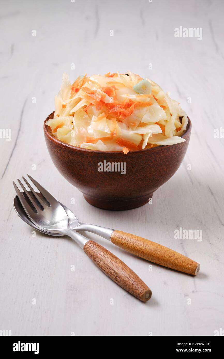 bol de ?lay avec choucroute maison Banque D'Images