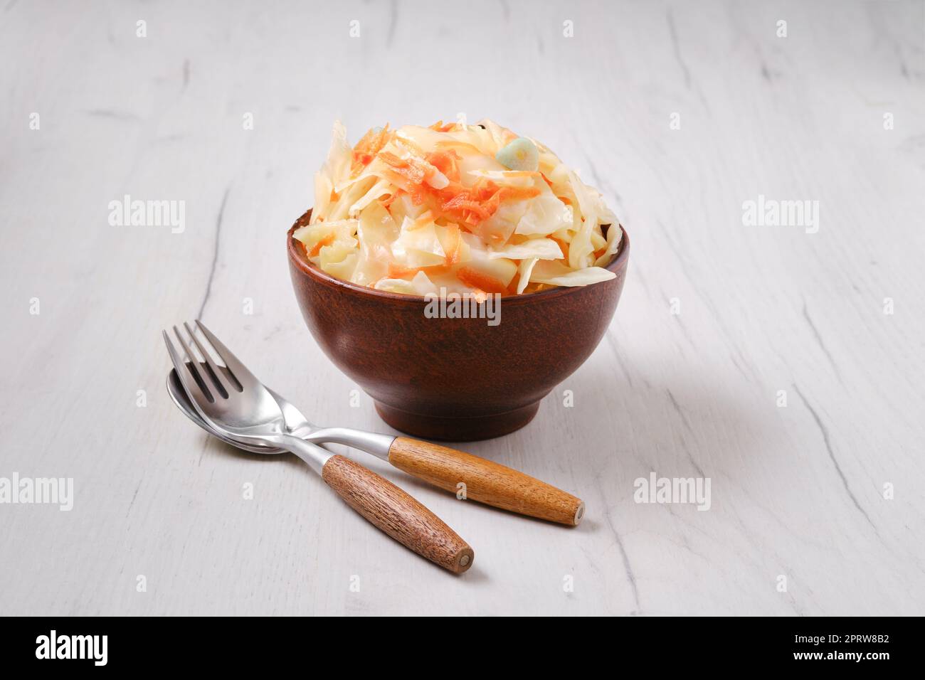 bol de ?lay avec choucroute maison Banque D'Images