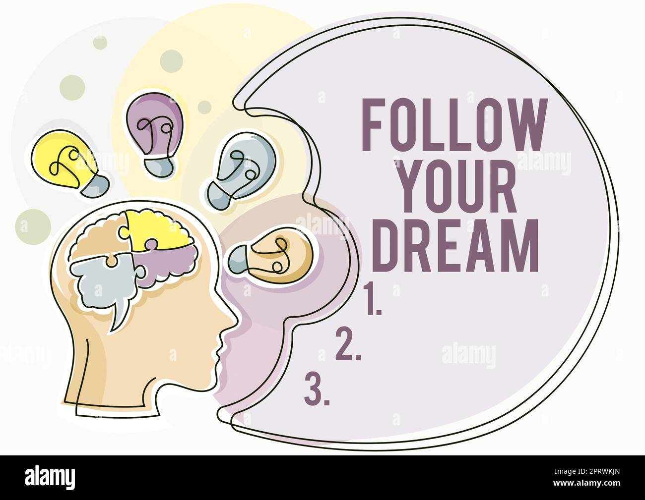 Signe d'écriture à la main Suivez votre DreamKeep sur vos buts Live la vie que vous voulez être. Mot écrit sur garder la trace sur vos objectifs Live la vie que vous voulez être Banque D'Images