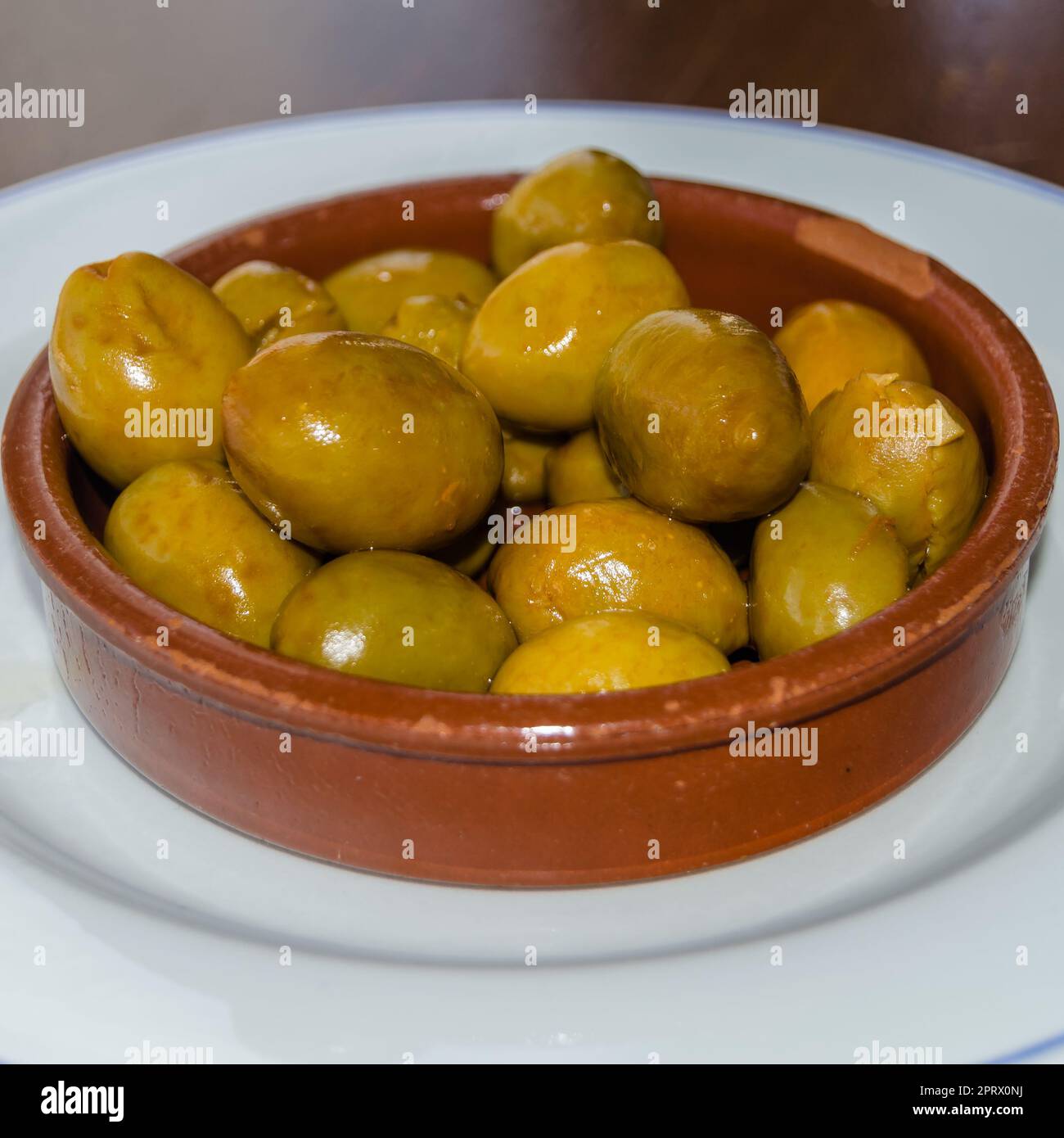 Fond d'olives espagnoles Banque D'Images