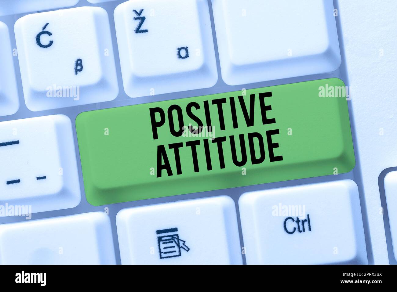 Légende conceptuelle AttitudeBing optimiste dans la vie à la recherche de bonnes choses. Approche commerciale être optimiste dans la vie à la recherche de bonnes choses Banque D'Images