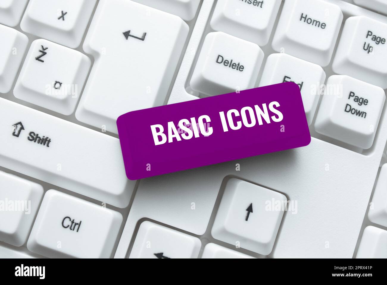 Inspiration montrant le signe icônes de base. Mot pour pictogramme ou idéogramme affiché sur un écran d'ordinateur ou de téléphone Banque D'Images