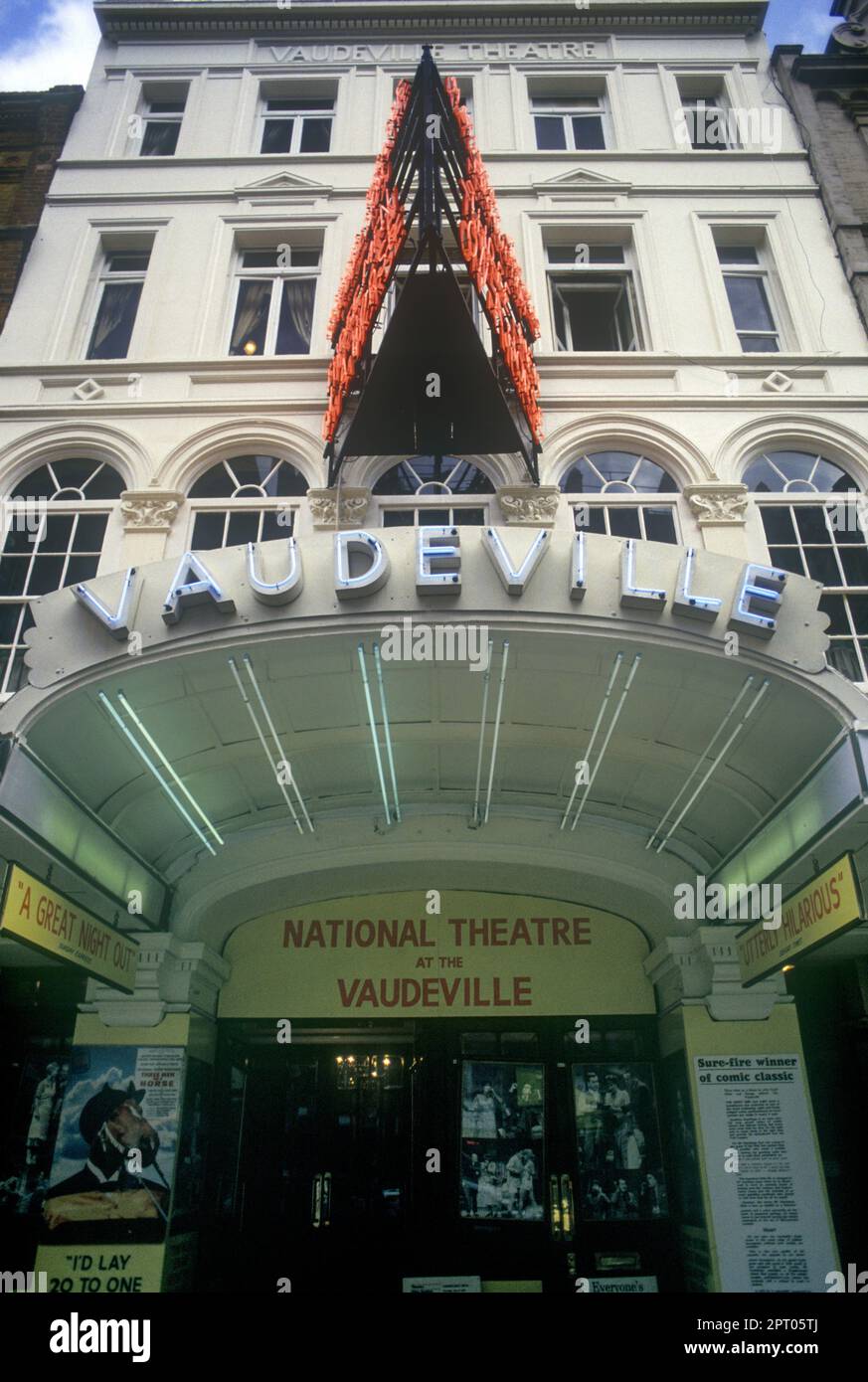 1987 théâtre de vaudeville HISTORIQUE LONDON ENGLAND UK d'ébarbage Banque D'Images