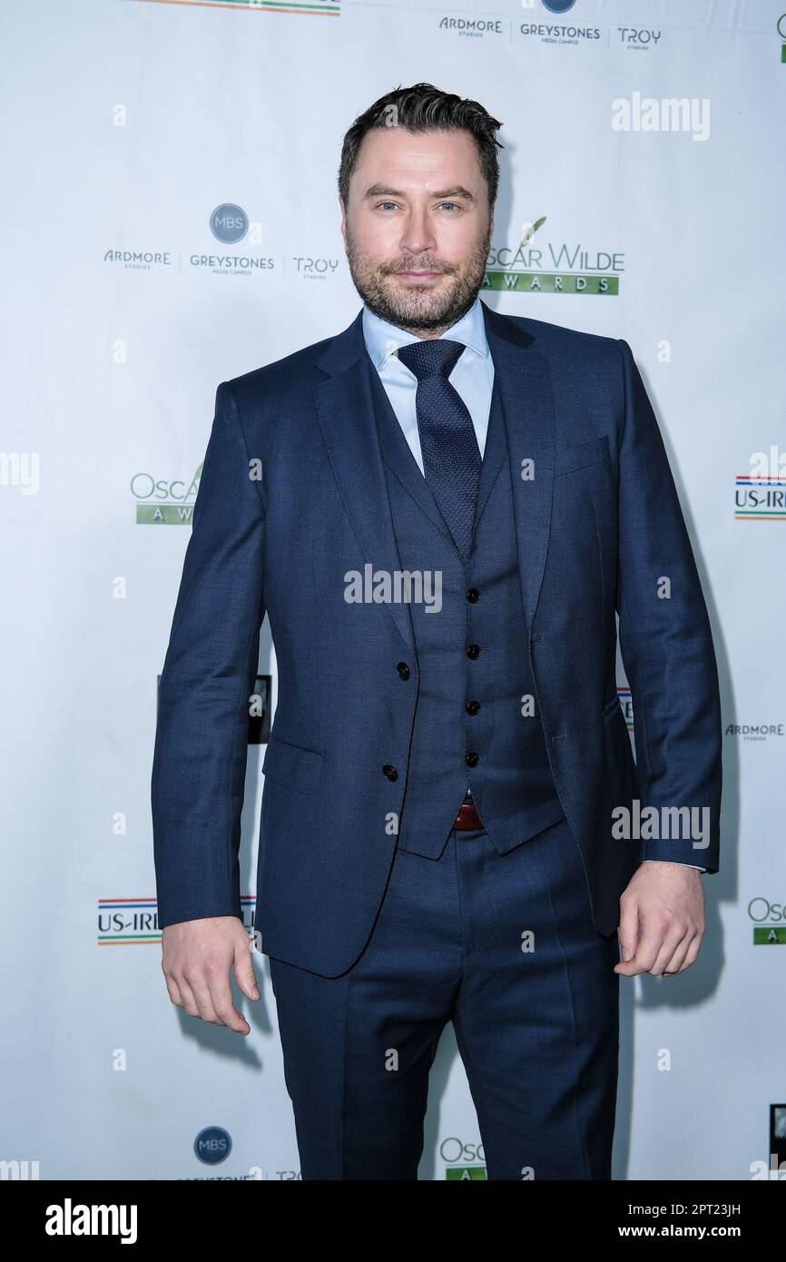 Kevin Ryan a photographié en assistant aux Oscars Wilde 17th à Bad robot à Santa Monica, le 9 mars 2023 . Photo de Julie Edwards. Banque D'Images Kevin Ryan a photographié en assistant aux Oscars Wilde 17th à Bad robot à Santa Monica, le 9 mars 2023 . Photo de Julie Edwards. Banque D'Images
