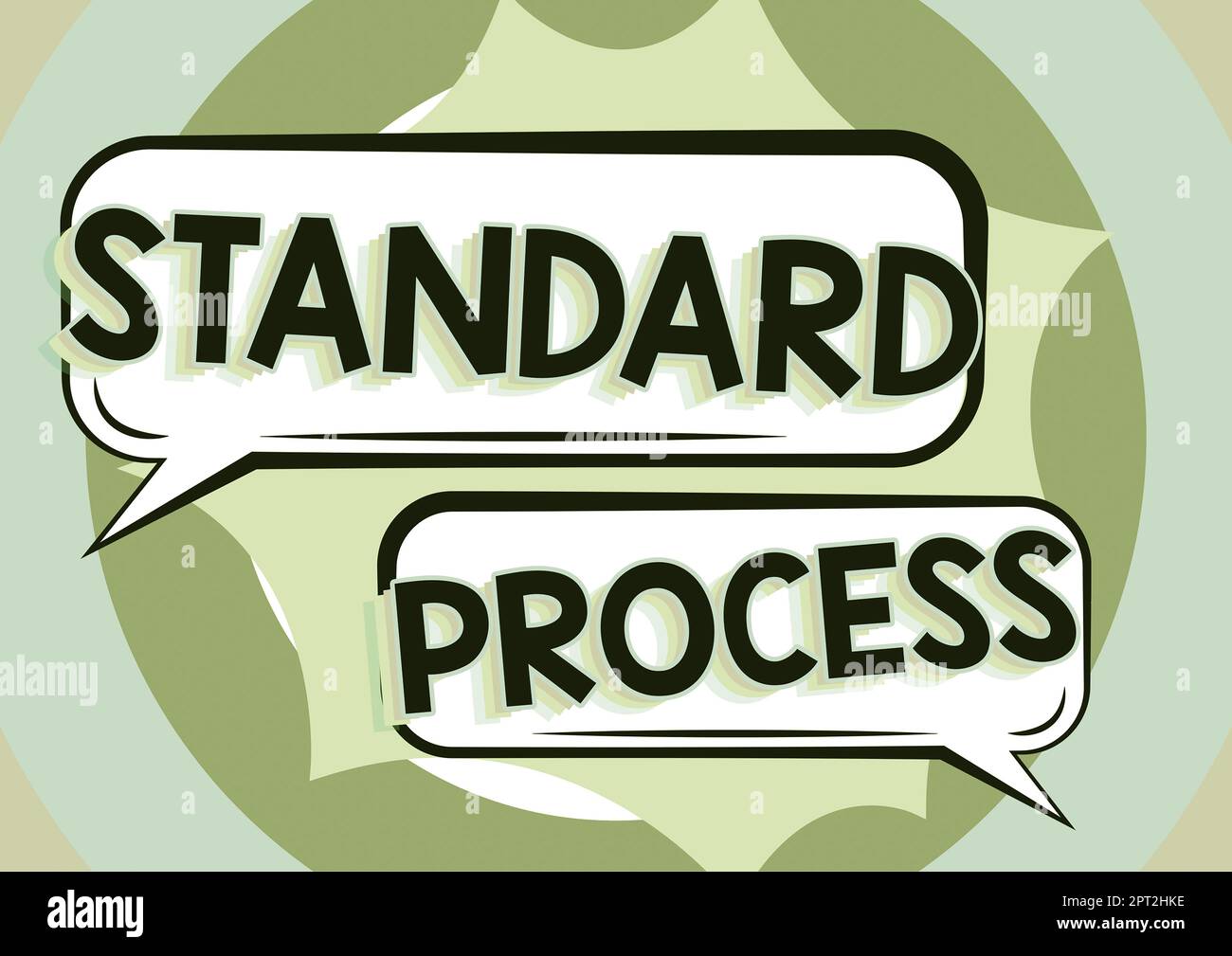 Légende de texte présentant les règles de processus standard à mettre en correspondance avec la qualité du produit final, texte écrit sur les règles à mettre en correspondance avec le produ final Banque D'Images