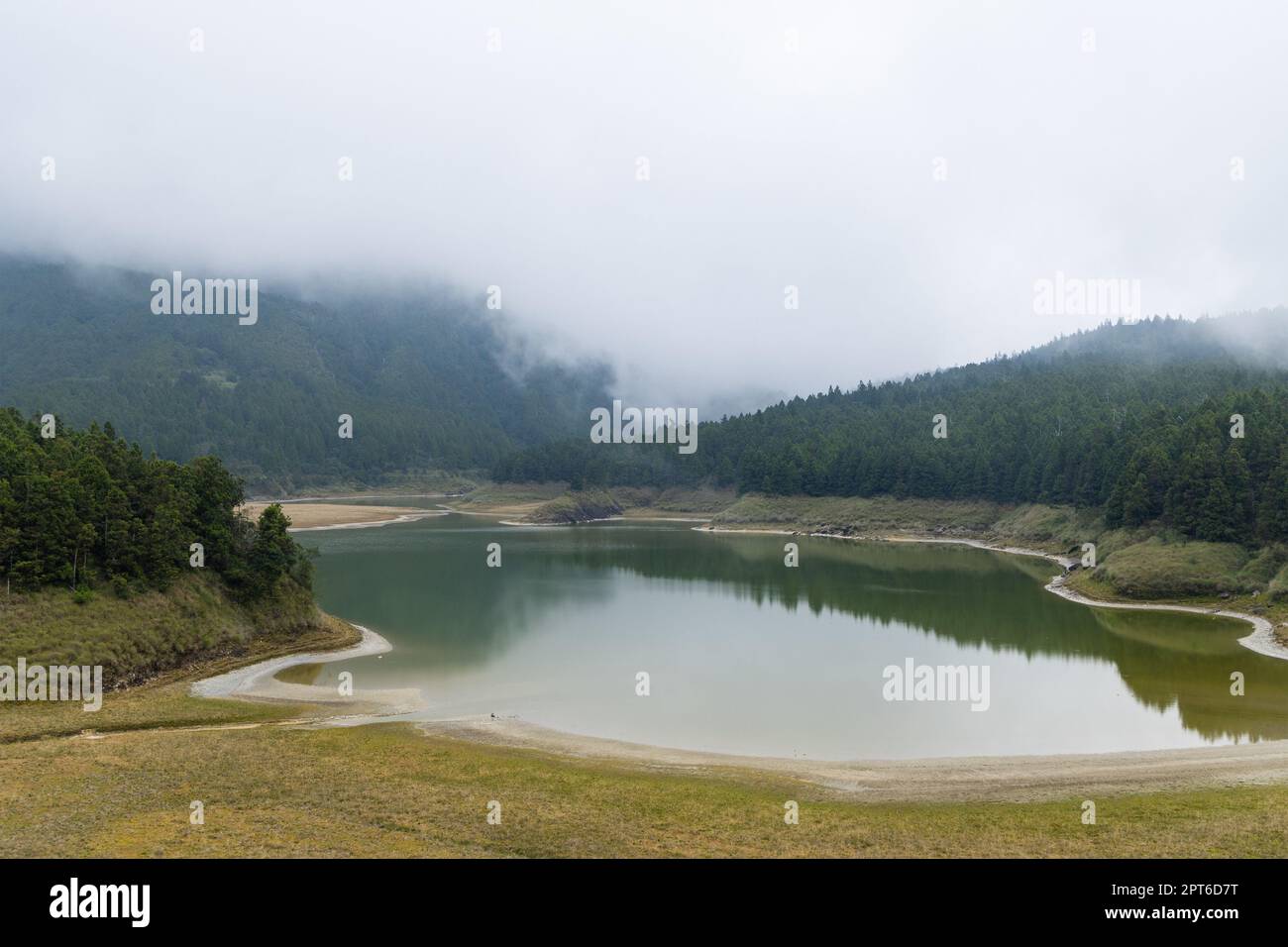 Taiwan Yilan Taipingshan Cuifeng lac Banque D'Images