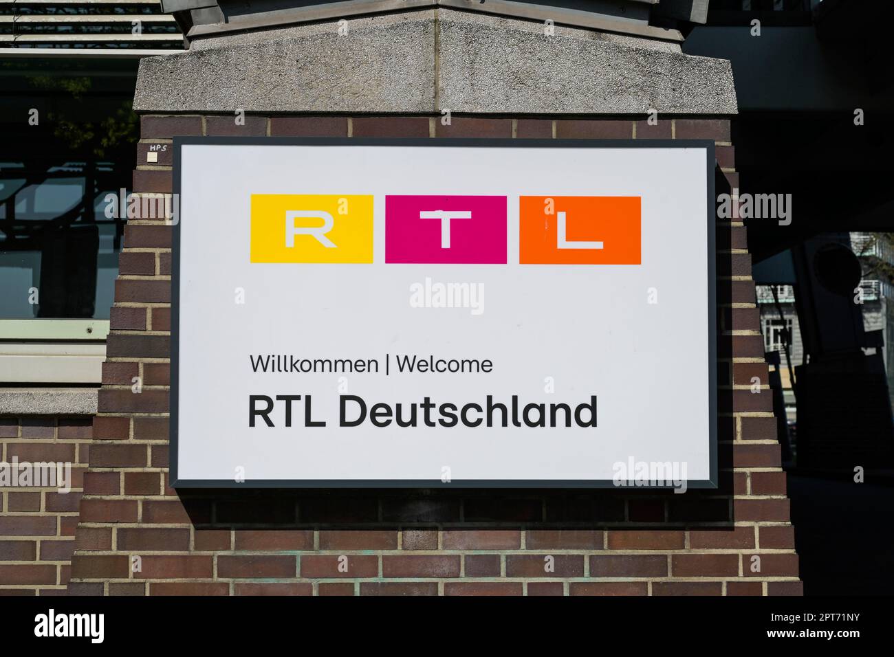 RTL Allemagne, anciennement Gruner und Jahr, Am Baumwall, Hambourg, Allemagne Banque D'Images