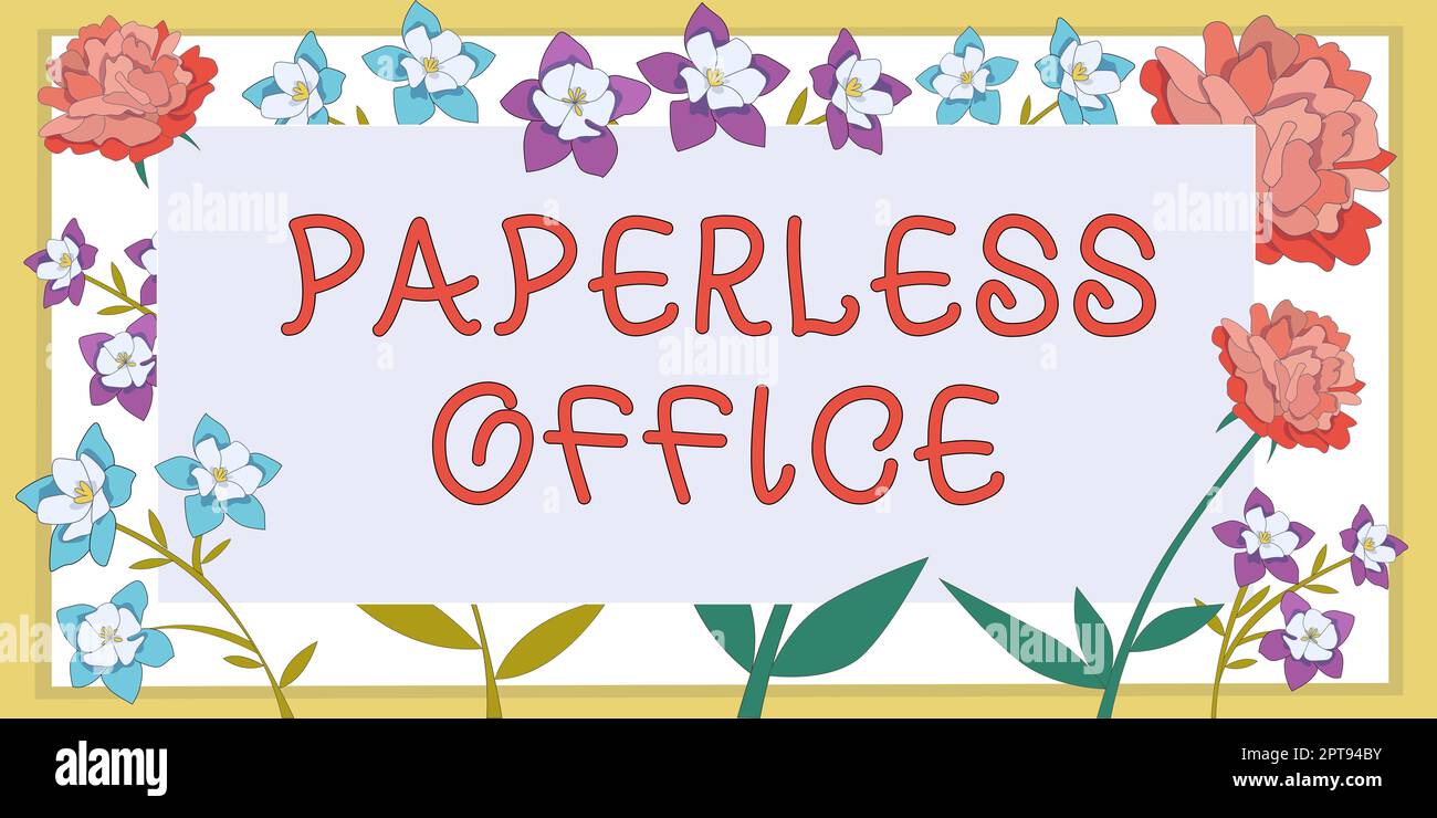 Exposition conceptuelle Bureau sans papier, idée d'affaires la zone dans un aéroport où les passeports sont vérifiés Banque D'Images