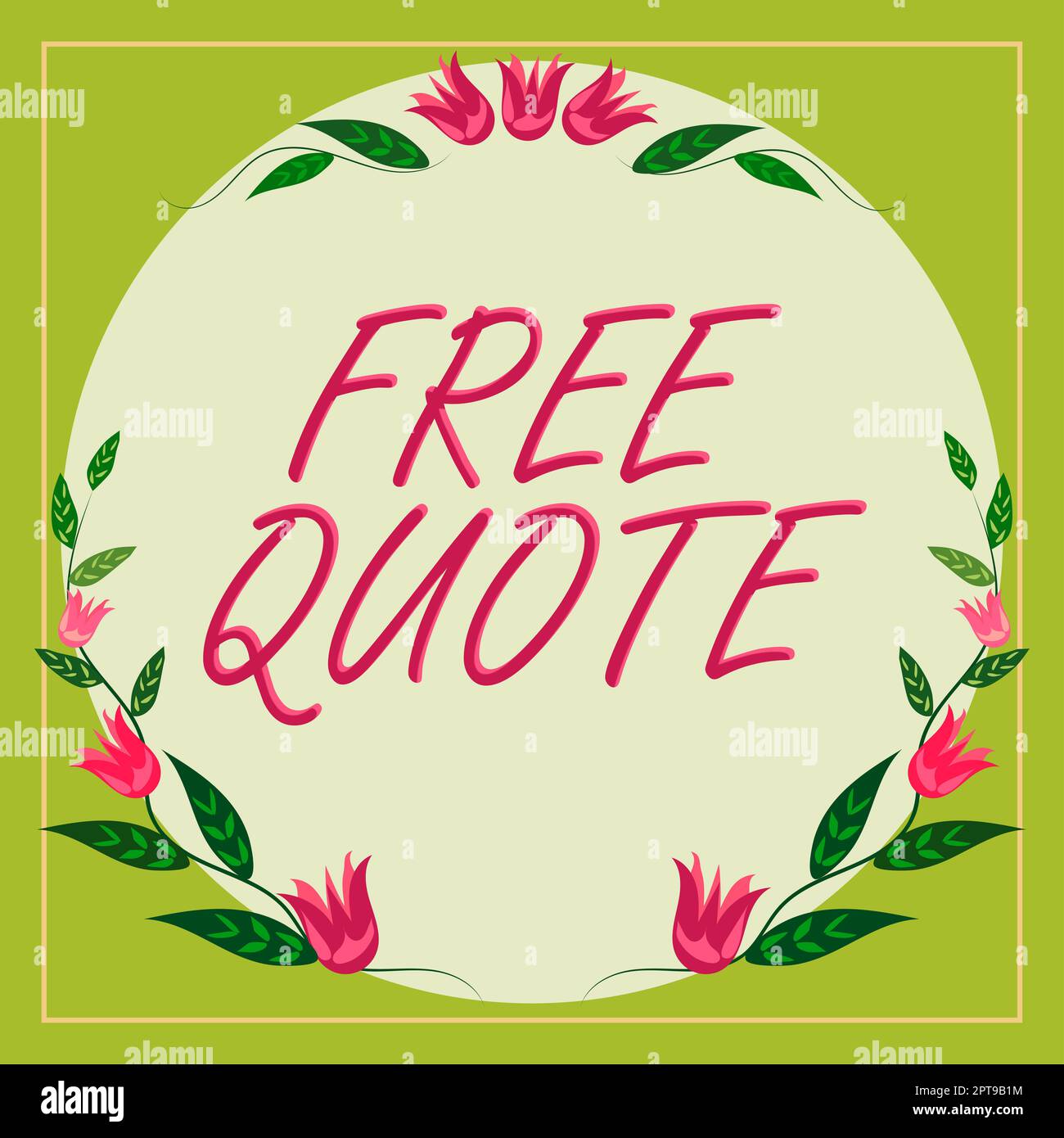 Texte montrant l'inspiration Free Quote, Business Idea Une brève phrase qui est usualy a le message impuissant à transmettre Banque D'Images