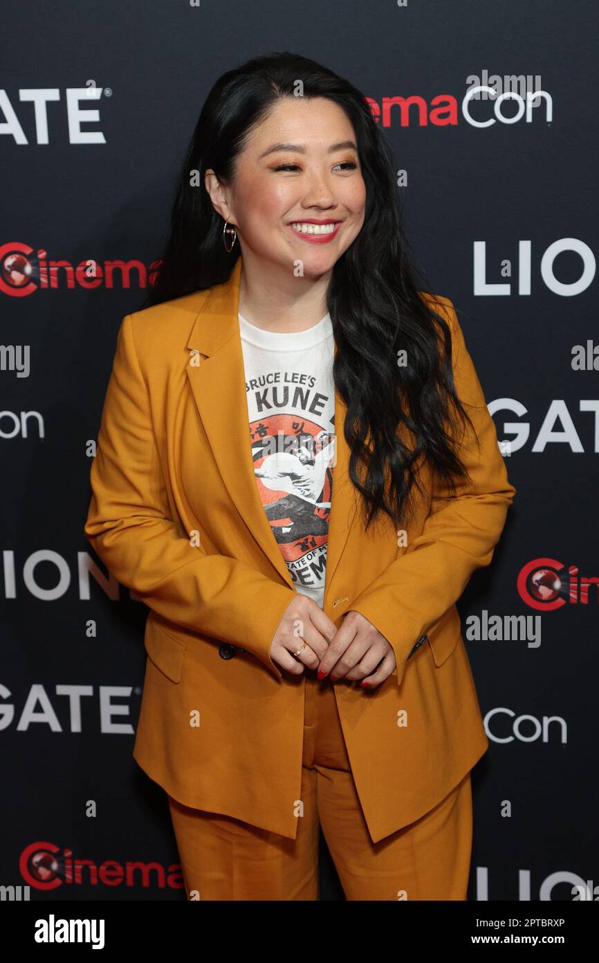 Las Vegas, Nevada, États-Unis. 27th avril 2023. Sherry Cola à l'arrivée pour Lionsgate's JOY RIDE Premiere à CinemaCon, Caesars Palace, Las Vegas, NV 27 avril 2023. Crédit : JA/Everett Collection/Alay Live News Banque D'Images