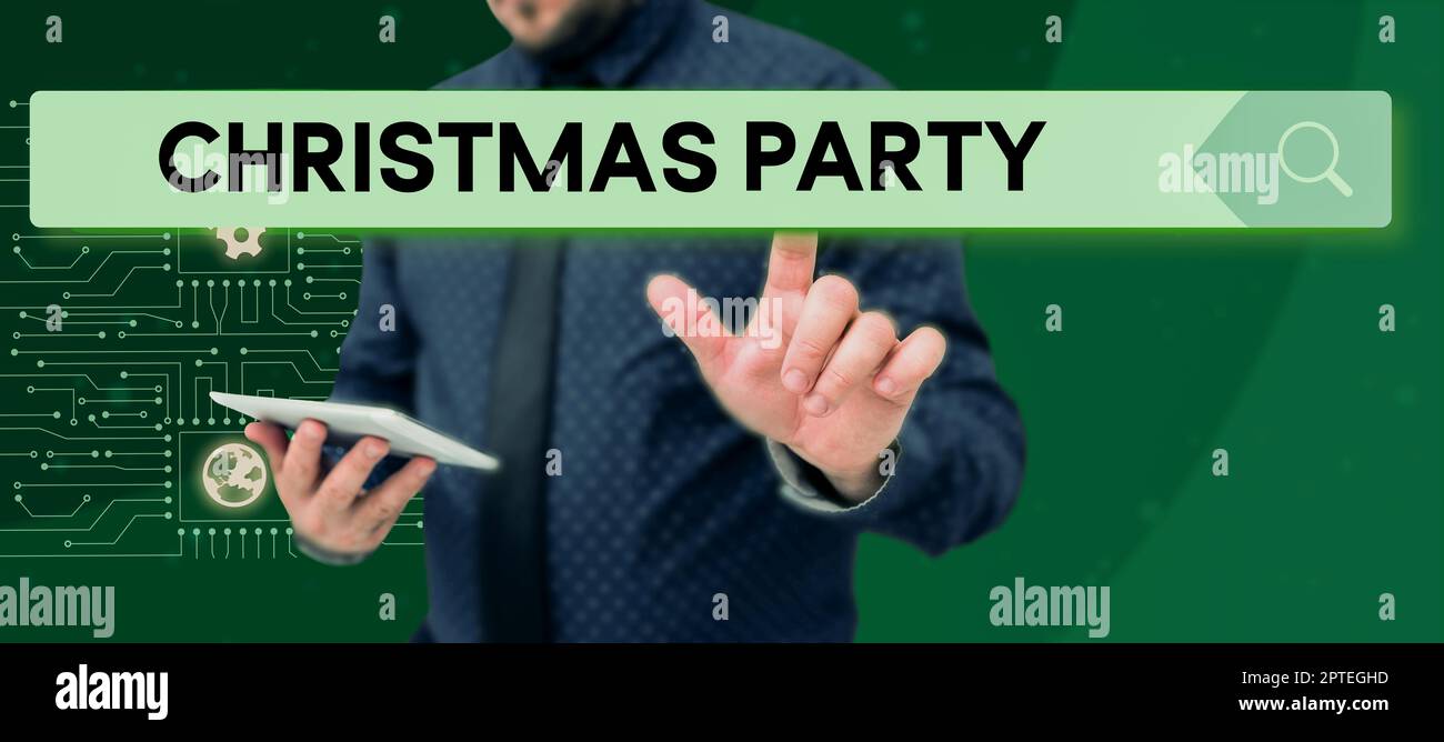 Panneau affichant la fête de Noël, mot pour le festival annuel