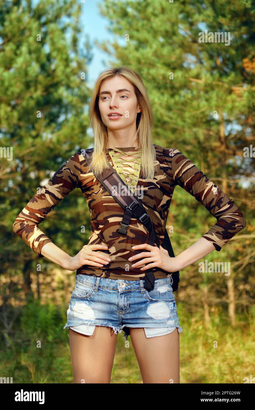 Jean camouflage fille sale