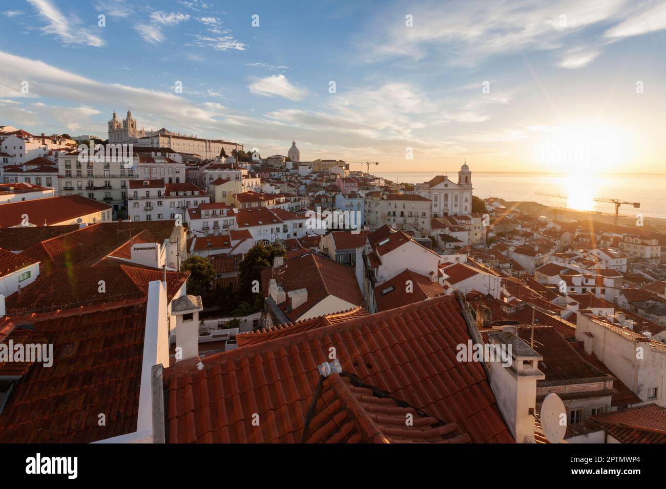 Monastère de São Vicente de Fora, Igreja de Santo Estêvão, Lisbonne, Portugal Banque D'Images