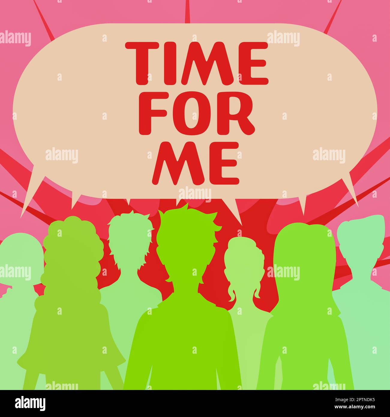 Signe montrant le temps pour moi, Internet concept je vais prendre un moment pour être avec moi méditer relax bonheur Banque D'Images