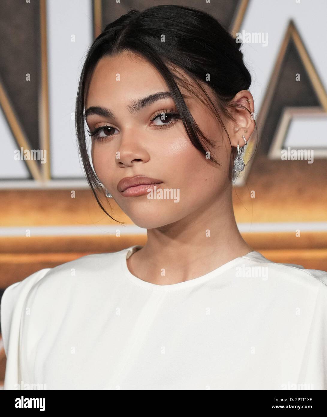 Ariana Greenblatt arrive aux GARDIENS DE LA GALAXIE vol. 3 première mondiale tenue au Dolby Theatre à Hollywood, CA jeudi, ?27 avril 2023. (Photo de la Sathanlee B. Mirador/Sipa USA) Banque D'Images