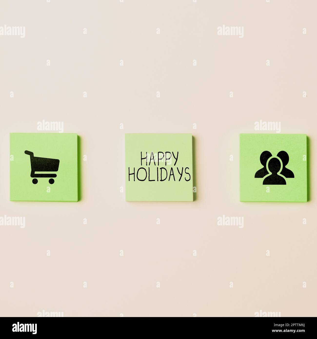 Légende de texte présentant Happy Holidays, Business concept salutation utilisé pour reconnaître la célébration de nombreuses vacances Banque D'Images