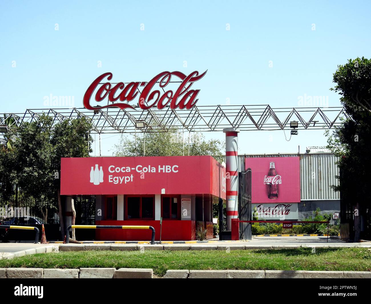 Le Caire, Egypte, 24 avril 2023 CocaCola Coca Cola HBC CocaCola
