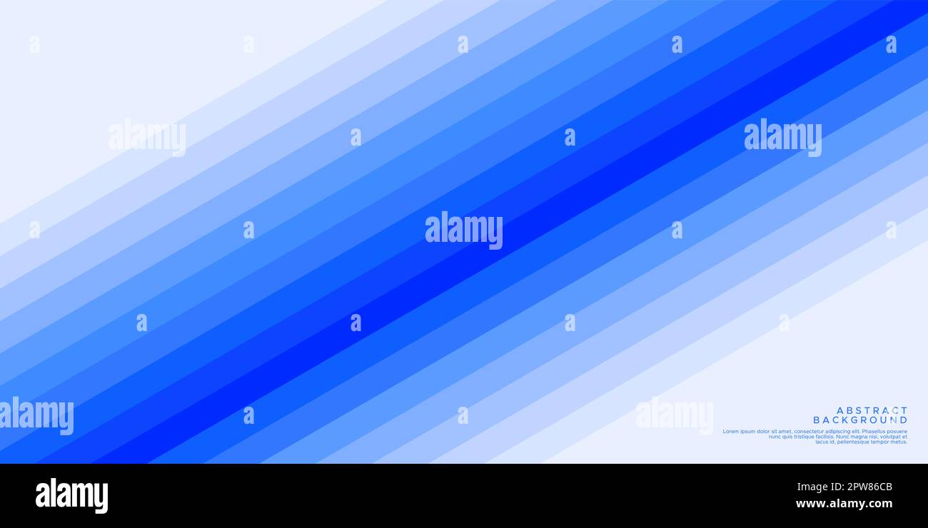 Lignes bleues minimalistes vecteur d'arrière-plan abstrait. Arrière-plan des lignes bleues de la variante. Illustration de Vecteur