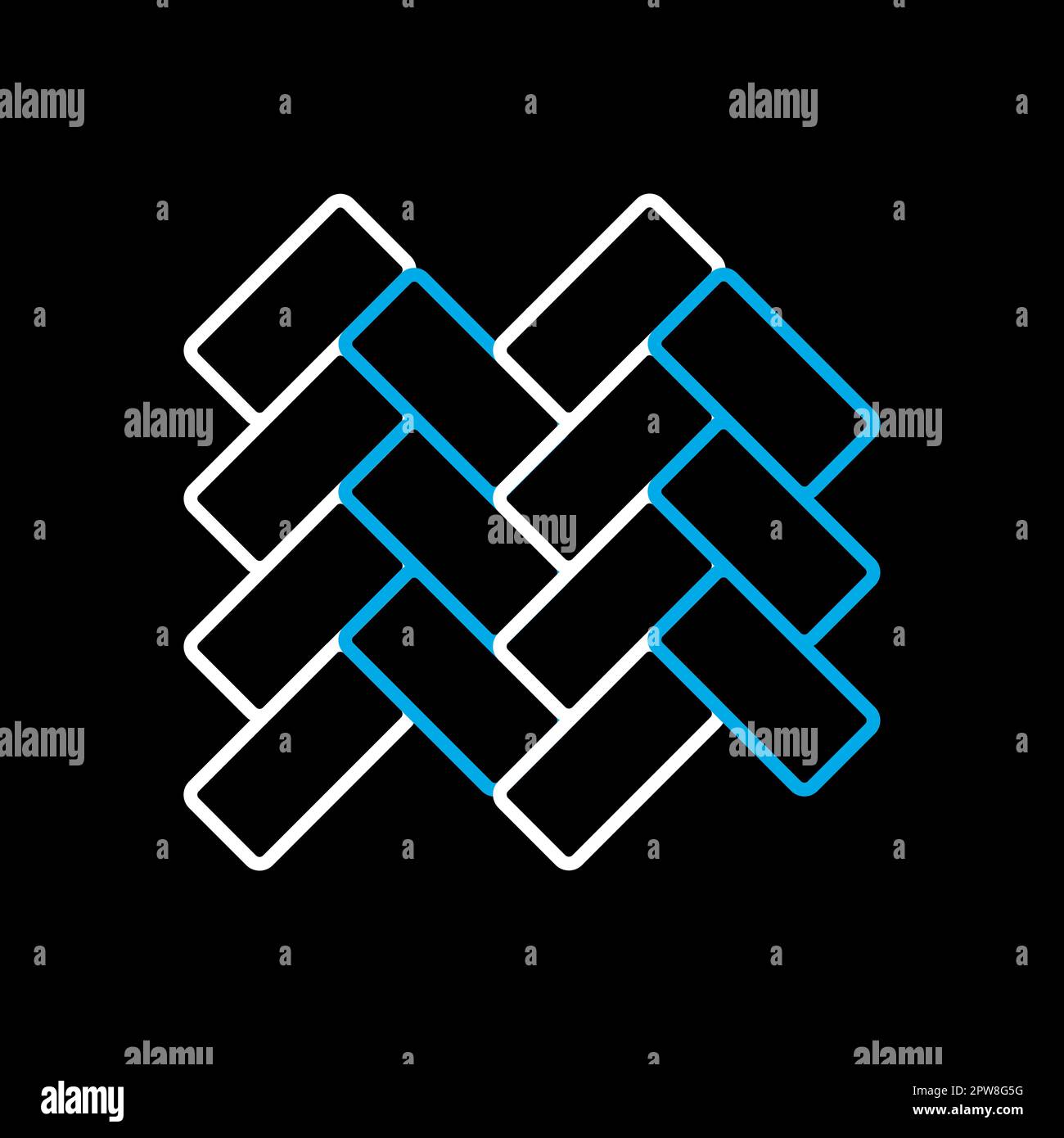 Icône parquet Vector Flat. Construction, réparation Illustration de Vecteur