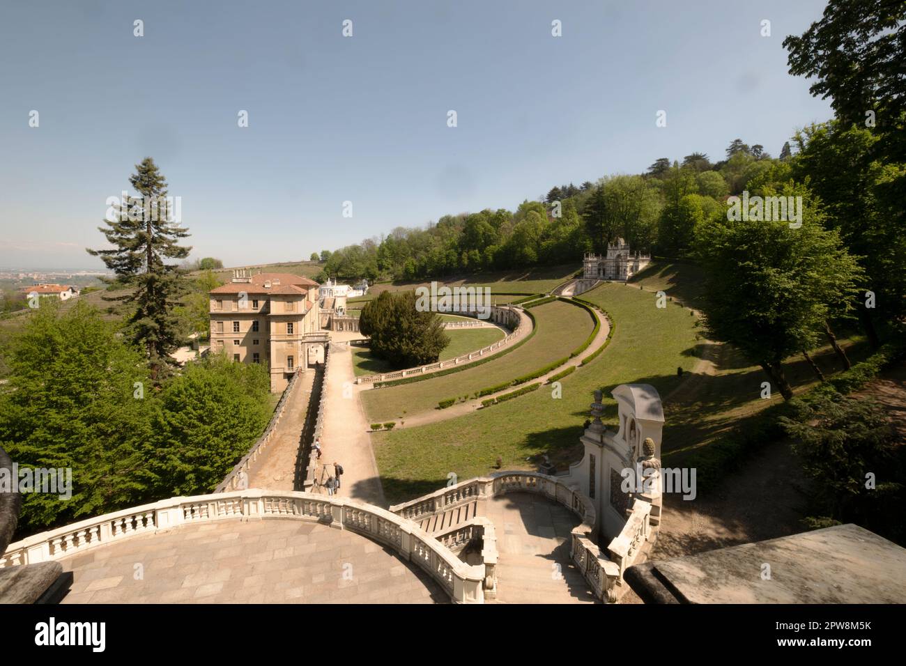 Villa della Regina Turin, Italie Banque D'Images