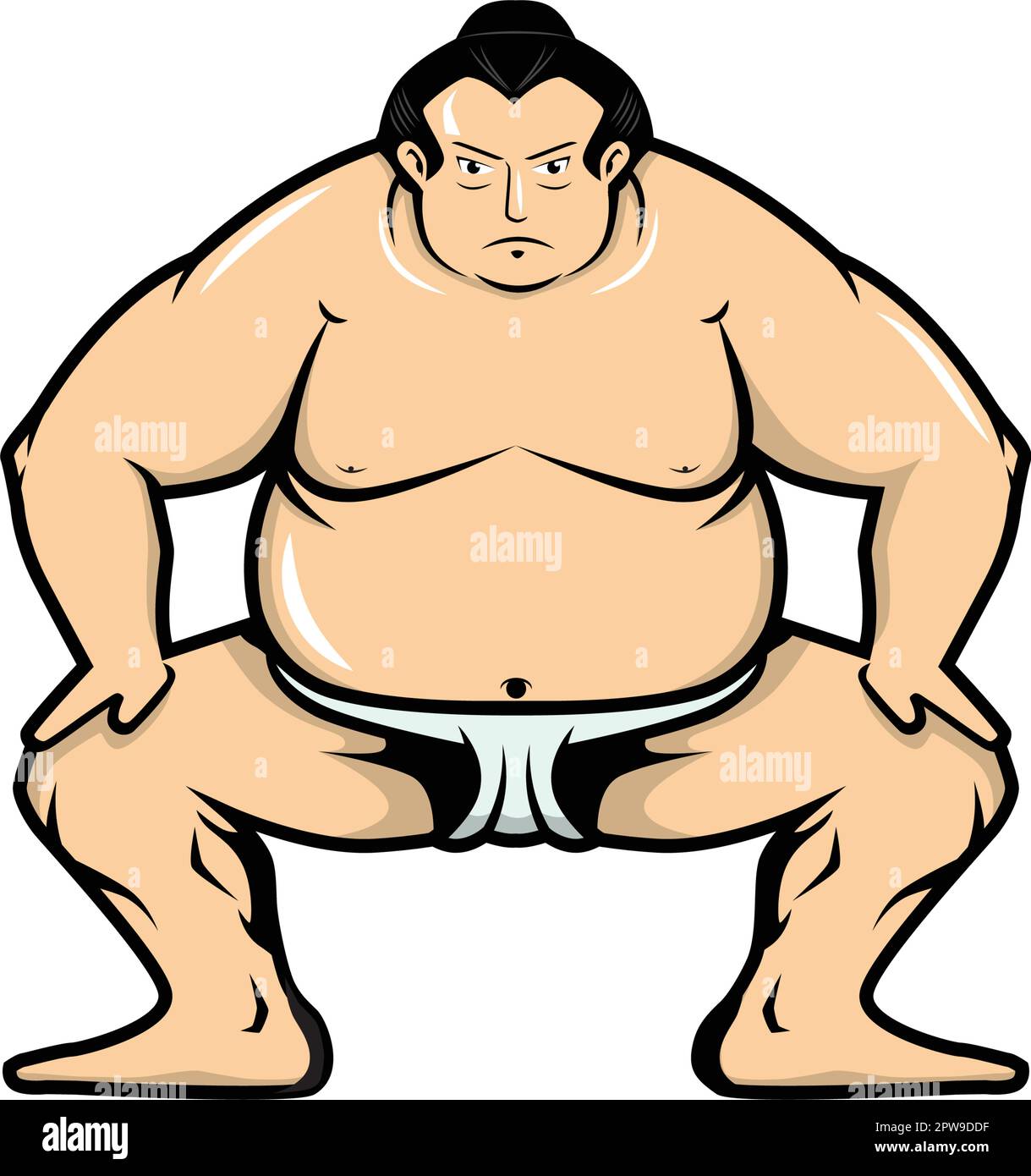 Sumo illustration Banque de photographies et d’images à haute résolution Alamy