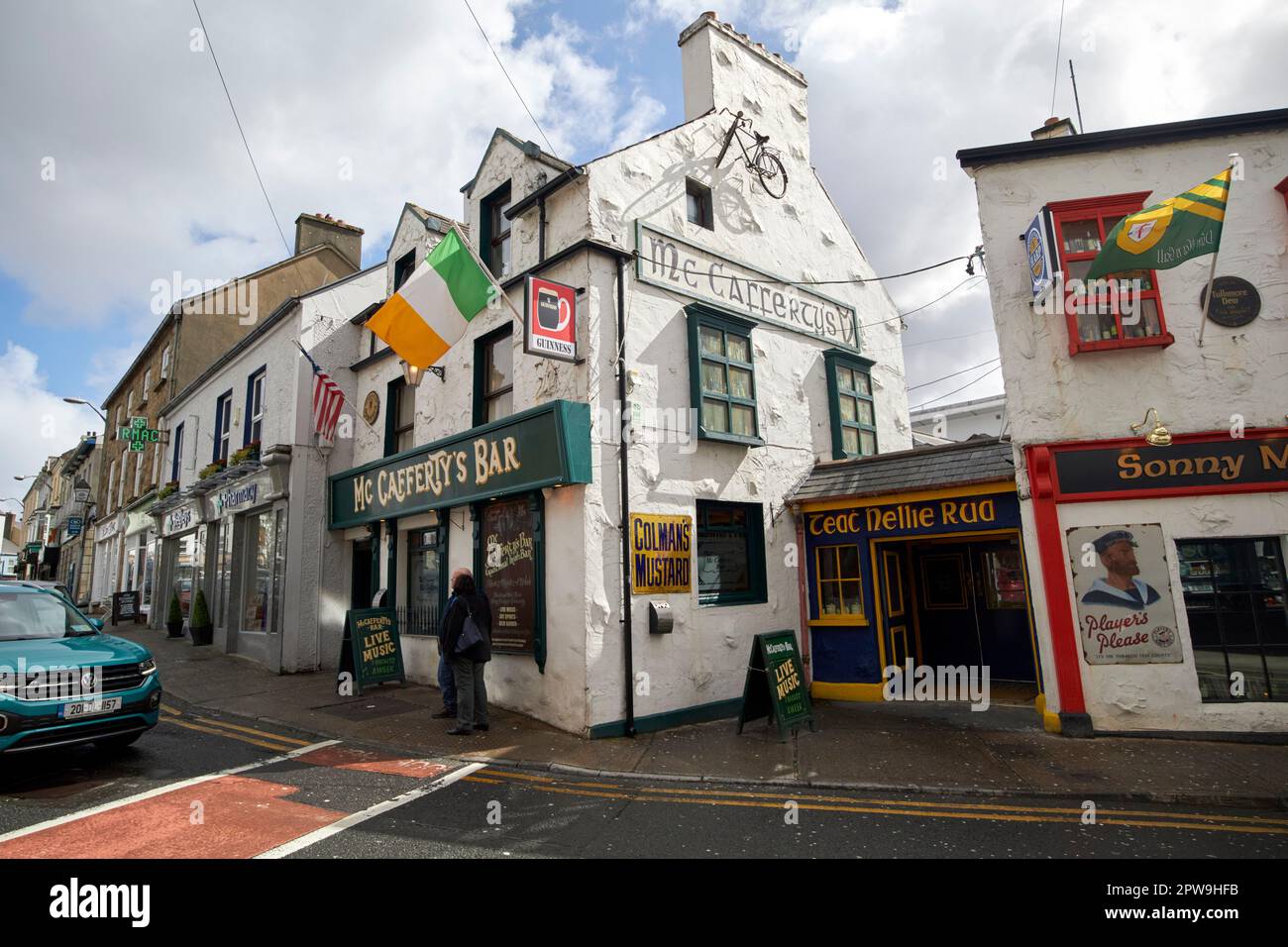 mccaffertys bar comté donegal république d'irlande Banque D'Images