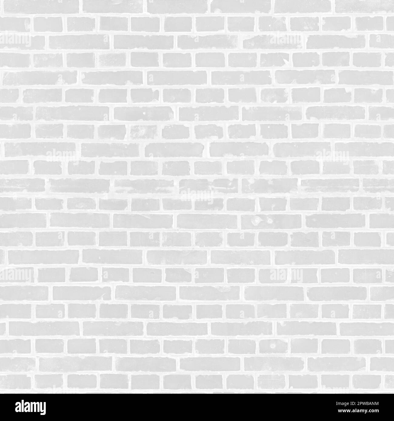 Mur de briques à texture d'occlusion ambiante, mur de briques AO Banque D'Images