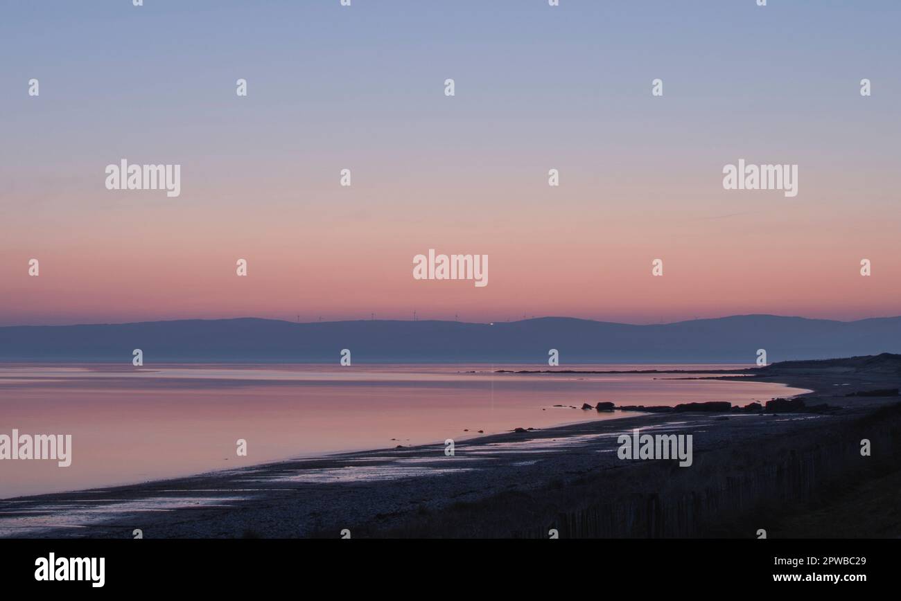Kintyre Sunset, Écosse Banque D'Images