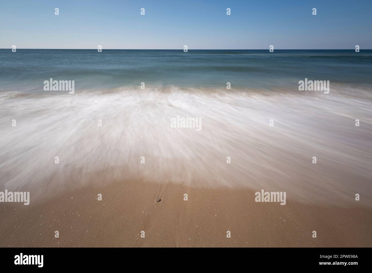 AM Meeresstrand, Dänemark, Nordsee, sur la plage, Danemark, Mer du Nord, Banque D'Images