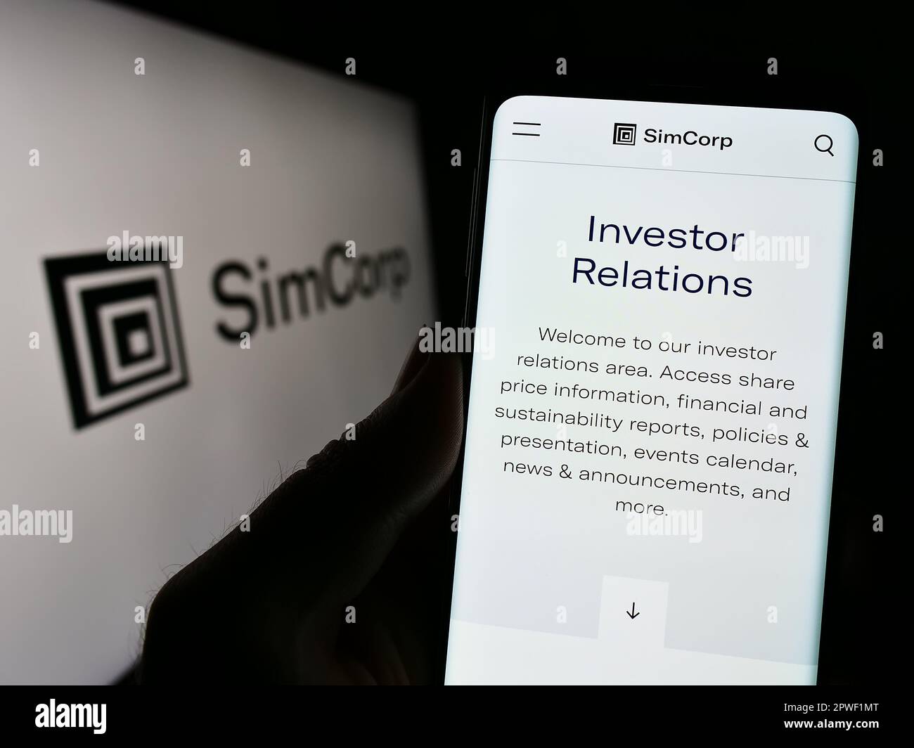 Logiciel simcorp Banque de photographies et d’images à haute résolution ...