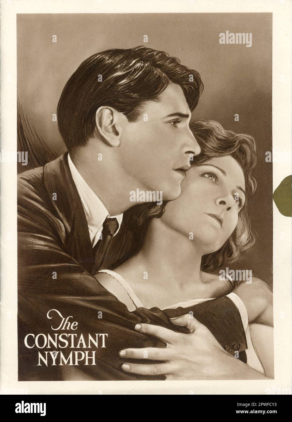 IVOR NOVELLO et MABEL POULTON dans LA CONSTANTE NYMPHE 1928 réalisateur ADRIAN BRUNEL jouer / adaptation d'écran Margaret Kennedy et Basil Dean continuité Alma Reville producteurs Michael Balcon et Basil Dean Gainsborough Pictures / Woolf et Freedman film Service Banque D'Images