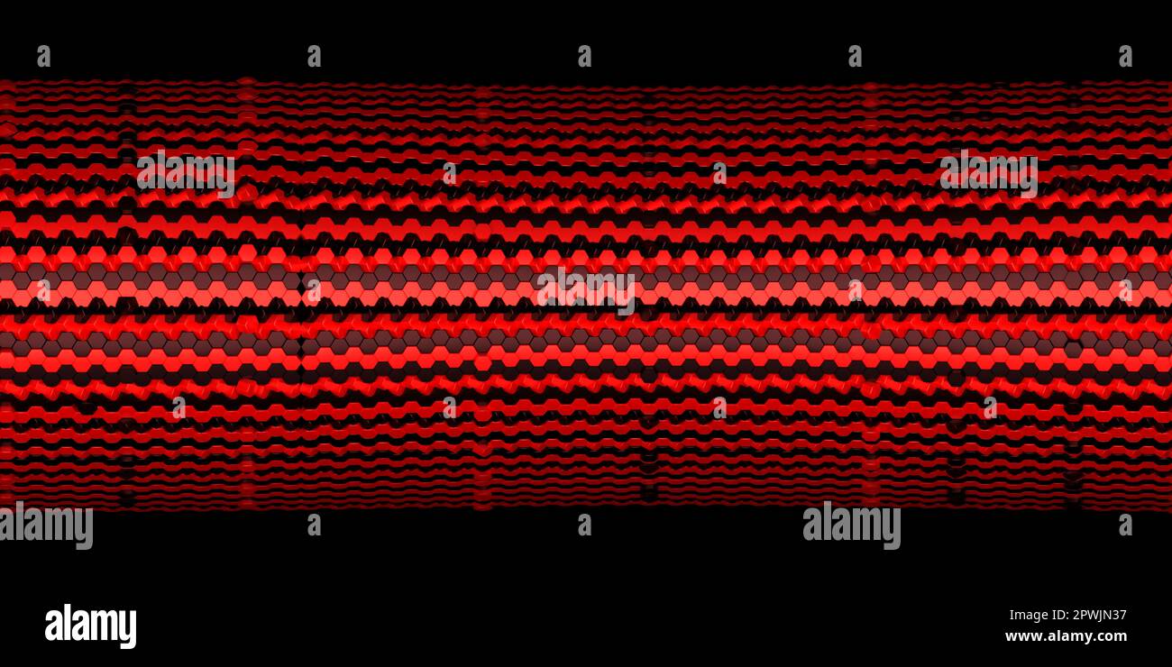 Illustration 3d, rendu 3D, panorama vr 360 images abstraites de la géométrie contexte Banque D'Images