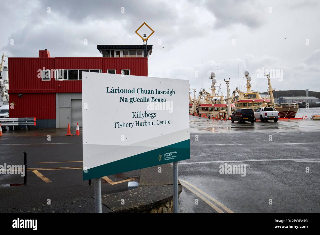 killybegs port port centre comté donegal république d'irlande Banque D'Images