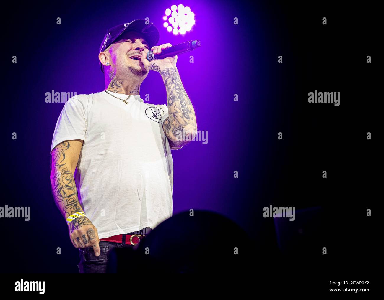 East 17, main Stage, Poptasia Festival, Gloucester Park, Basildon, Essex © Clarissa Debenham (Photographie sans film) / Alay Banque D'Images