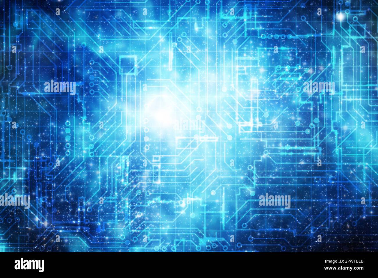 Résumé arrière-plan technique Banque D'Images