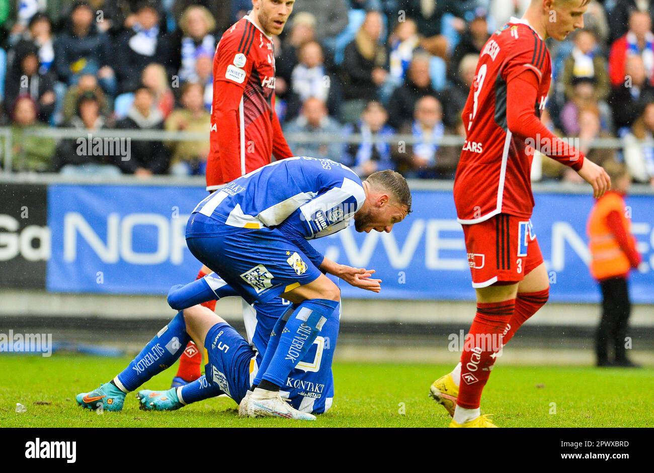 Göteborg, Suède. 01st mai 2023. Marcus Berg d'IFK Göteborg pendant le match dans l'Allsvenskan entre Göteborg et Norrköping à Gamla Ullevi à Göteborg le 1 mai 2023 crédit: RTC FOTO/Alay Live News Banque D'Images