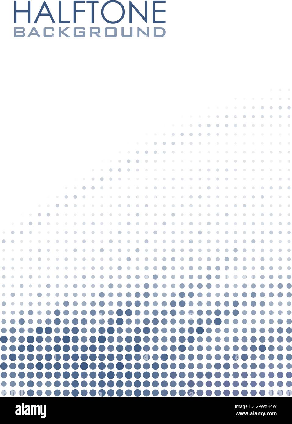 Arrière-plan abstrait en pointillés simples avec effet demi-ton. Motif graphique vectoriel vertical Illustration de Vecteur