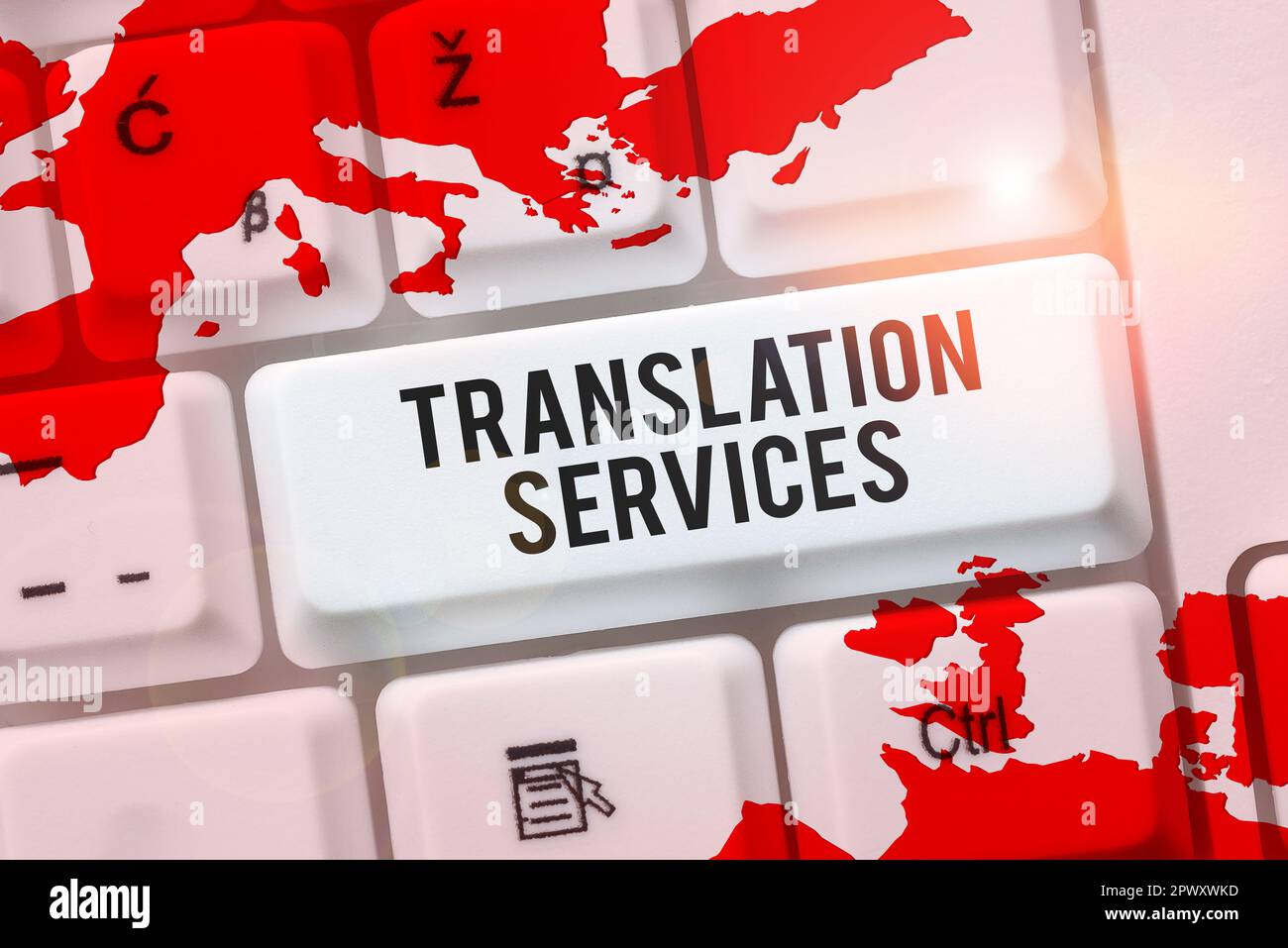 Légende conceptuelle Services de traduction, organisation de concept  d'entreprise qui fournit des personnes pour traduire la parole Photo Stock  - Alamy